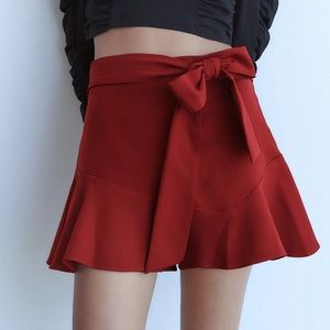 SOLD - ZARA Bow Skort